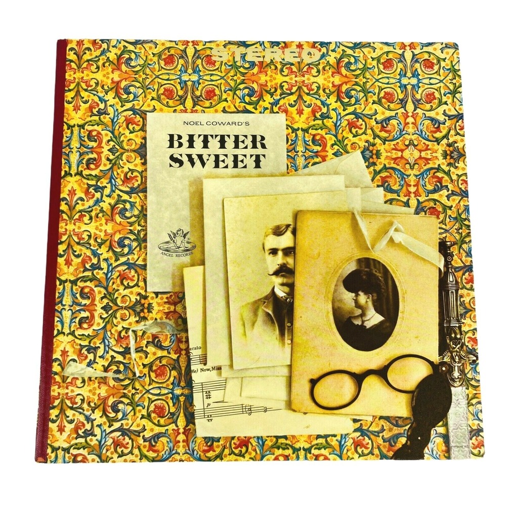 Broadway Soundtrack Noel Cowards‎ Bitter Sweet Angel Record Musical S35814 LP